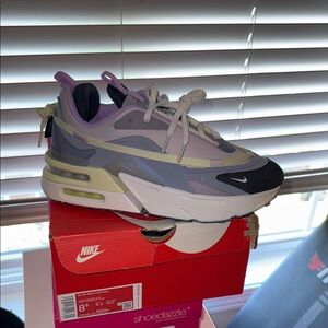 Nike Air Max Sneakers in Lavender and Black